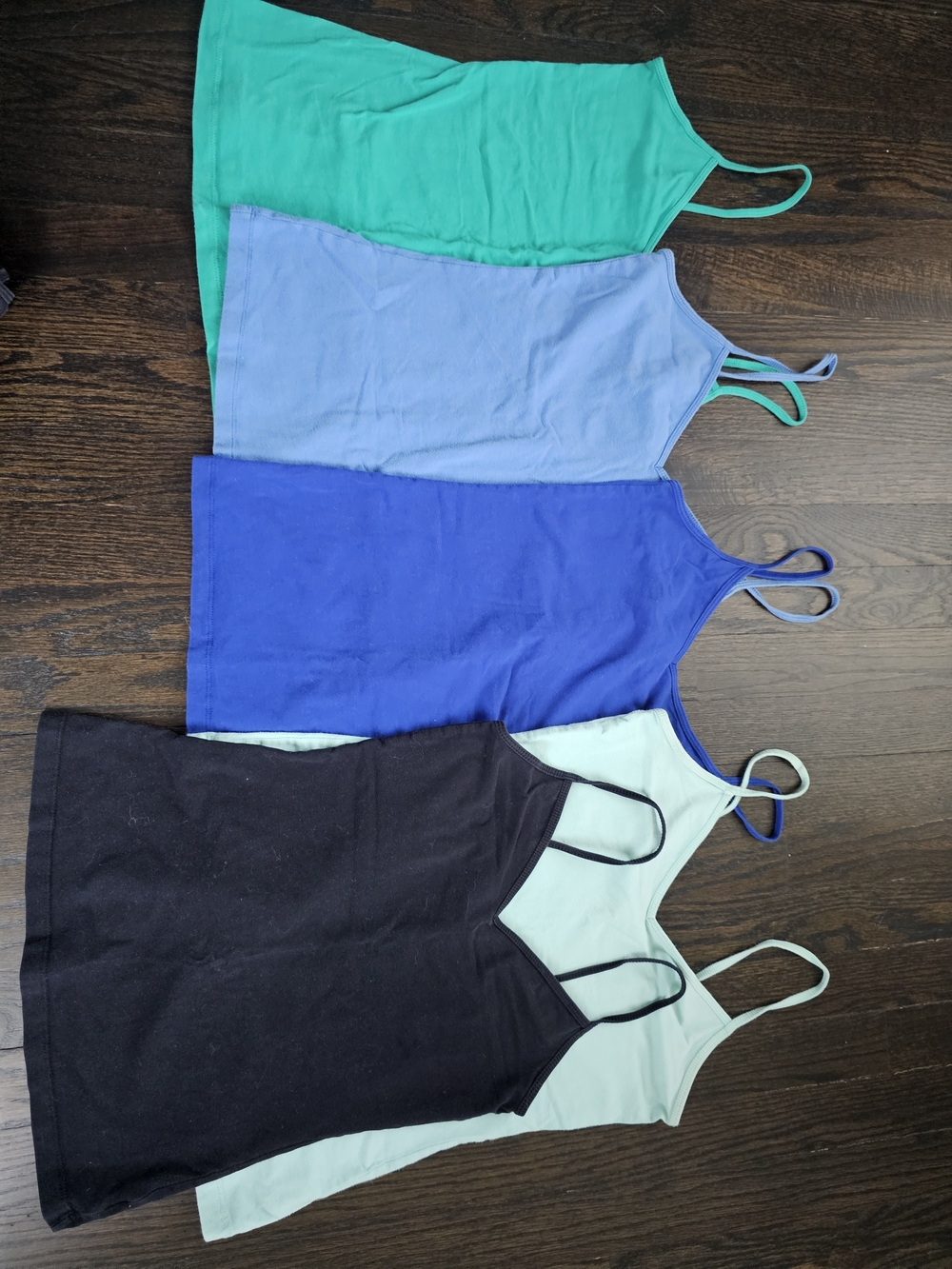 Old Navy Teal Spaghetti-Strap Tank Top